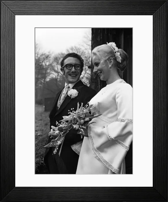 Framed Print : The wedding of Roselyn and Edward Thomas Commander. 4th December 1971 Framed Print : The wedding of Roselyn and Edward Thomas Commander. 4th December 1971