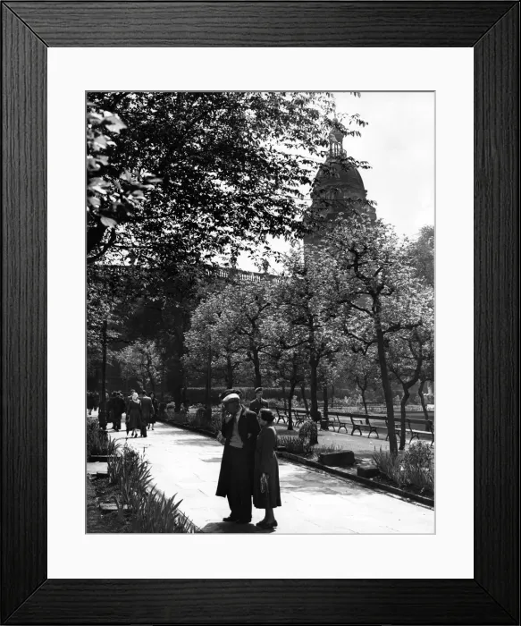 Framed Print : St Philips Cathedral, Birmingham, West Midlands. 7th June 1954 Framed Print : St Philips Cathedral, Birmingham, West Midlands. 7th June 1954