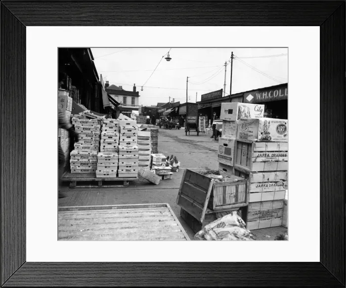 Framed Print : North Market Cazneau Street, Liverpool, 27th February 1969 Framed Print : North Market Cazneau Street, Liverpool, 27th February 1969