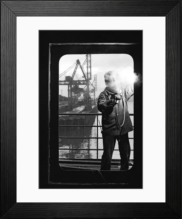 Framed Print : Shipbuilding at Smiths Dock. Middlesbrough, North Yorkshire. 1972 Framed Print : Shipbuilding at Smiths Dock. Middlesbrough, North Yorkshire. 1972