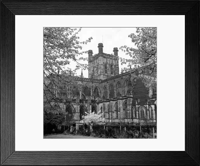 Framed Print : Chester Cathedral, Cheshire. 21st April 1961 Framed Print : Chester Cathedral, Cheshire. 21st April 1961