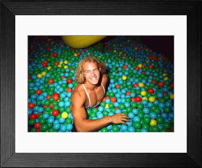 Framed Print : Hunter from Gladiators at the Meadway Sports Centre. 27th July 1995 Framed Print : Hunter from Gladiators at the Meadway Sports Centre. 27th July 1995
