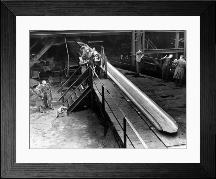 Framed Print : Steel Works, Cargo Fleet, Middlesbrough, Teesside, 8th June 1964 Framed Print : Steel Works, Cargo Fleet, Middlesbrough, Teesside, 8th June 1964