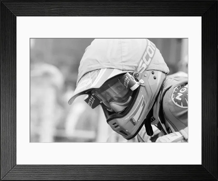 Framed Print : Speedway, Reading v Wolverhampton, at the Smallmead Stadium, Reading, 24th August 1992