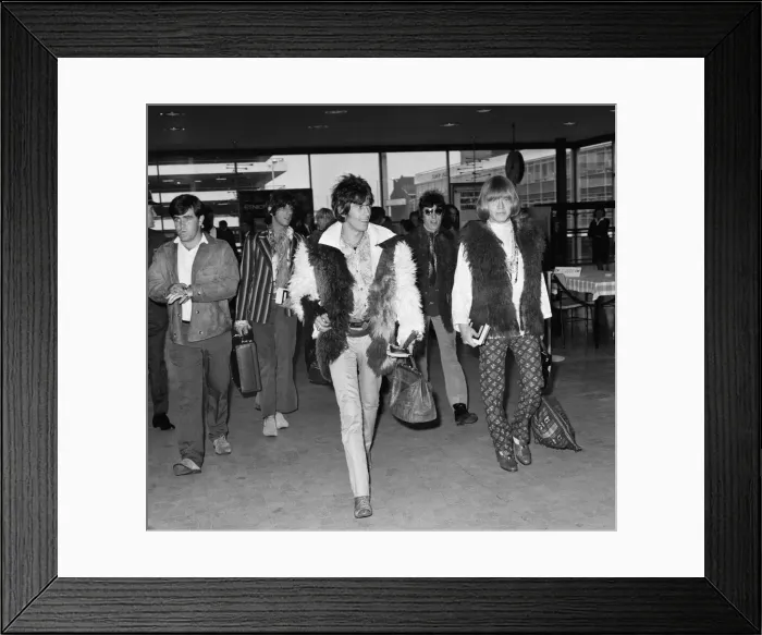 Framed Print : The Rolling Stones pop group, minus lead singer Mick Jagger Framed Print : The Rolling Stones pop group, minus lead singer Mick Jagger