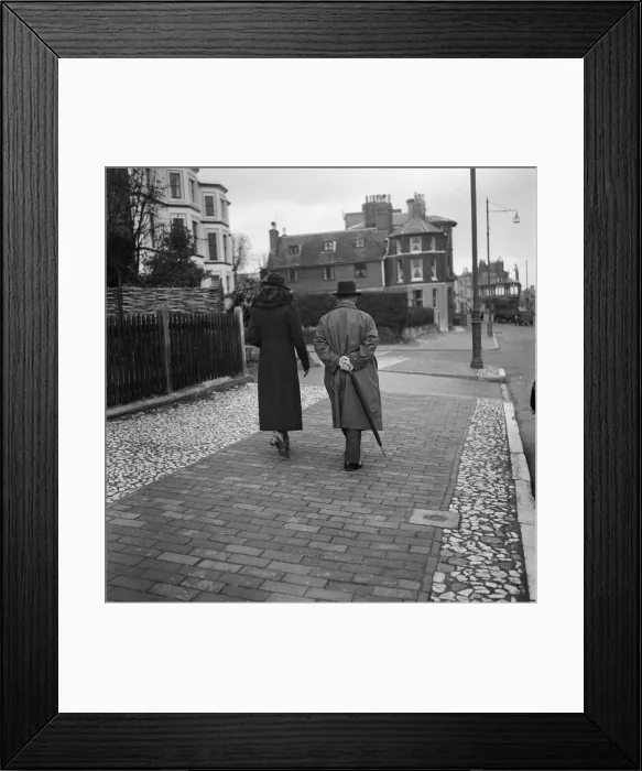 Framed Print : The inhabitants of The Wells - noted for their longevity - are inveterate walkers Framed Print : The inhabitants of The Wells - noted for their longevity - are inveterate walkers