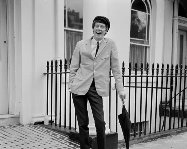 Michael Crawford (23) photographed outside his home in Sussex Gardens, London, W2