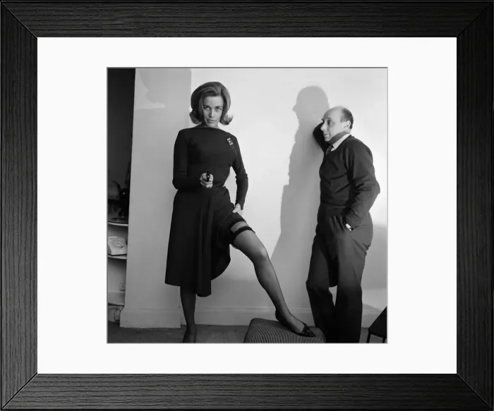 Framed Print : Actress Honor Blackman, feature for Donald Zec. 3rd February 1963 Framed Print : Actress Honor Blackman, feature for Donald Zec. 3rd February 1963
