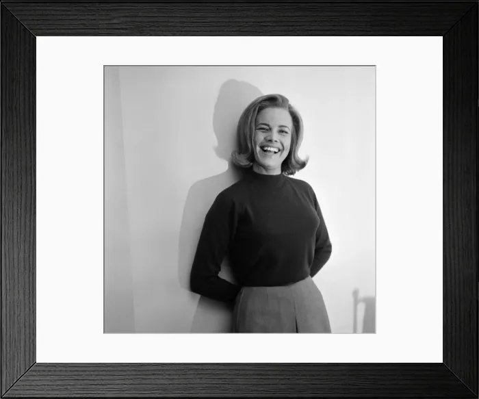 Framed Print : Actress Honor Blackman, feature for Donald Zec. 3rd February 1963 Framed Print : Actress Honor Blackman, feature for Donald Zec. 3rd February 1963