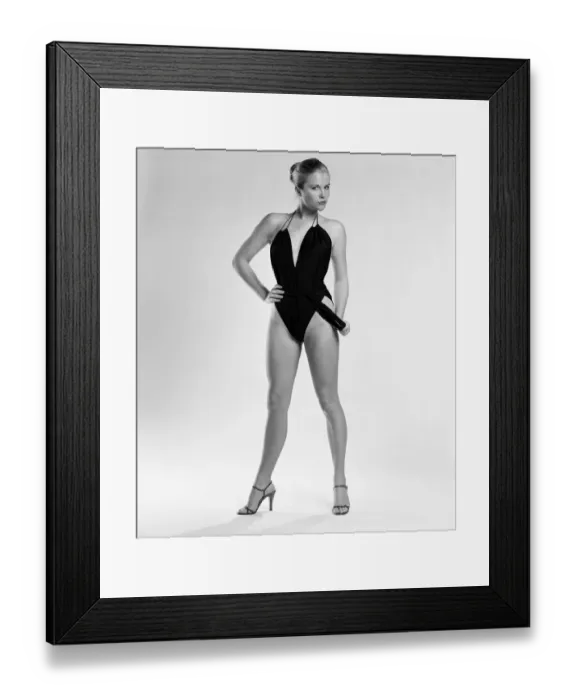 Framed Print : Denise Perry, Glamour Model, 25th January 1979 Framed Print : Denise Perry, Glamour Model, 25th January 1979