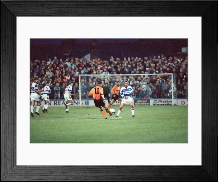 Framed Print : Football match, Reading v Wolverhampton Wanderers, final score 3-0 to Reading Framed Print : Football match, Reading v Wolverhampton Wanderers, final score 3-0 to Reading