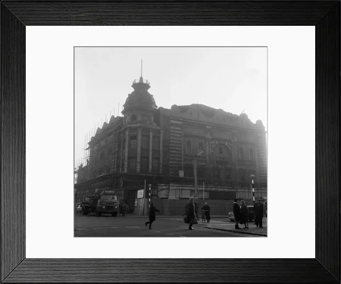 Framed Print : Demolition of the Gaumont Theatre, Middlesbrough. 1971 Framed Print : Demolition of the Gaumont Theatre, Middlesbrough. 1971