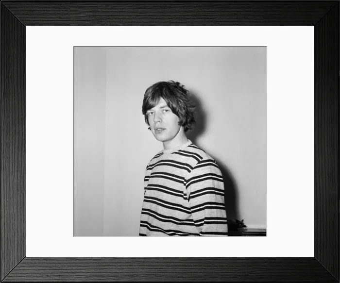 Framed Print : Mick Jagger of The Rolling Stones attends a party held by Sunday Mirror feature writer Framed Print : Mick Jagger of The Rolling Stones attends a party held by Sunday Mirror feature writer