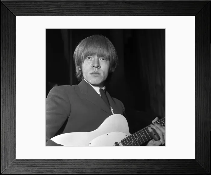 Framed Print : The Rolling Stones performing at The ABC Theatre, Belfast. Brian Jones Framed Print : The Rolling Stones performing at The ABC Theatre, Belfast. Brian Jones