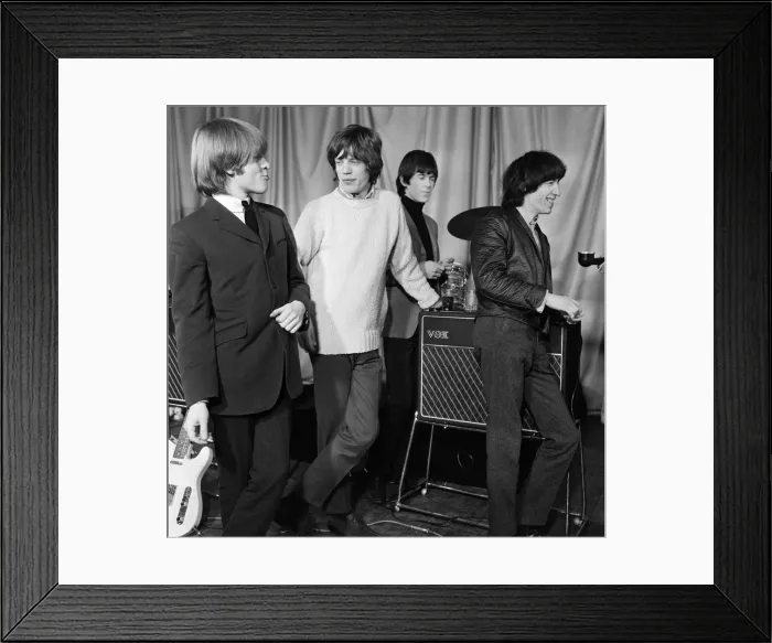 Framed Print : The Rolling Stones performing at The ABC Theatre, Belfast Framed Print : The Rolling Stones performing at The ABC Theatre, Belfast