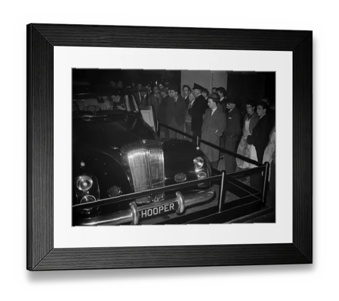 Framed Print : British International Motor Show, held at Earls Court, London, 17th to 27th October 1951
