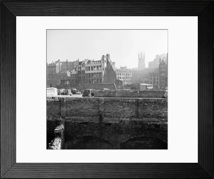 Framed Print : A general view of the Farringdon area of London. Circa 1953 Framed Print : A general view of the Farringdon area of London. Circa 1953