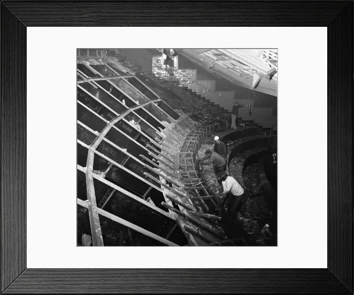 Framed Print : Demolition of the Gaumont Theatre, Middlesbrough. 1971 Framed Print : Demolition of the Gaumont Theatre, Middlesbrough. 1971