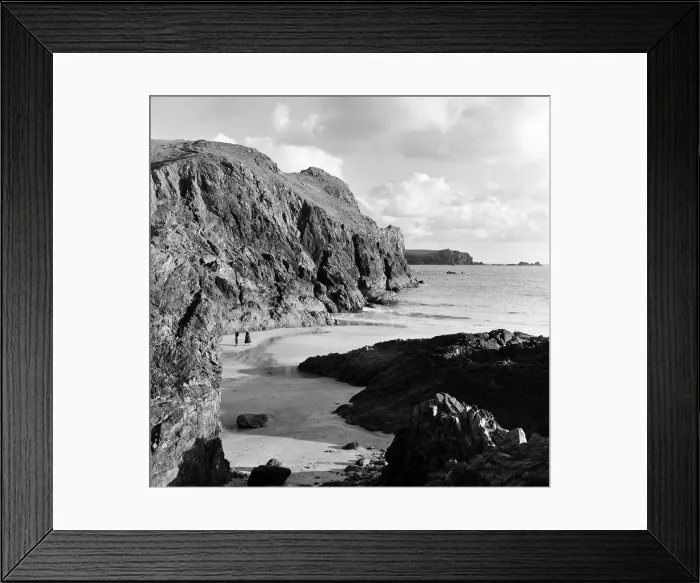 Framed Print : Kynance Cove, Cornwall. 7th November 1962
