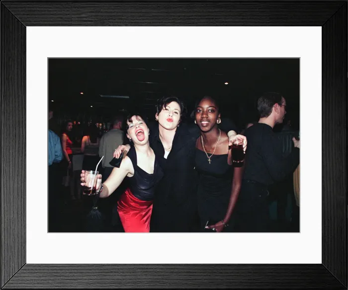 Framed Print : Scenes at Level One and RG1 nightclubs, Reading. 29th March 1999 Framed Print : Scenes at Level One and RG1 nightclubs, Reading. 29th March 1999