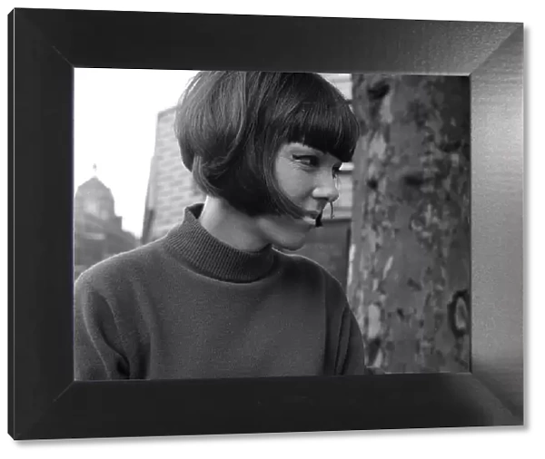 Mary Quant, fashion designer and expert, pictured in London