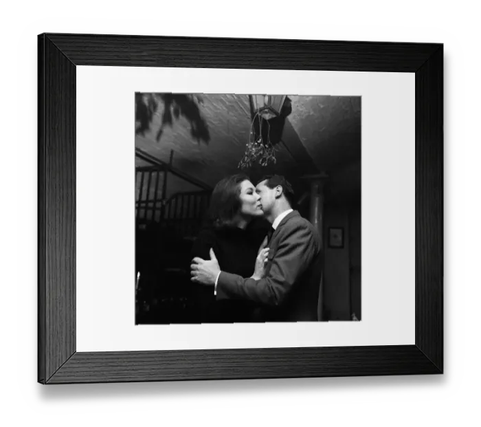 Framed Print : Actress Diana Rigg, 26, the new heroine of the television series The Avengers
