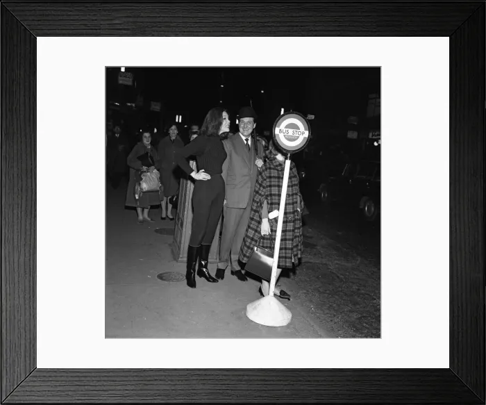 Framed Print : Actress Diana Rigg, 26, the new heroine of the television series The Avengers