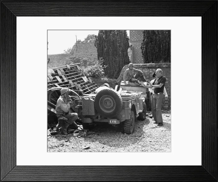 Framed Print : Filming for The Eagle Has Landed at Mapledurham 28th June 1976Filming for The Eagle Has Framed Print : Filming for The Eagle Has Landed at Mapledurham 28th June 1976Filming for The Eagle Has