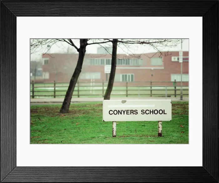 Framed Print : Conyers School, Green Lane, Yarm, Stockton on Tees, 11th January 1997 Framed Print : Conyers School, Green Lane, Yarm, Stockton on Tees, 11th January 1997