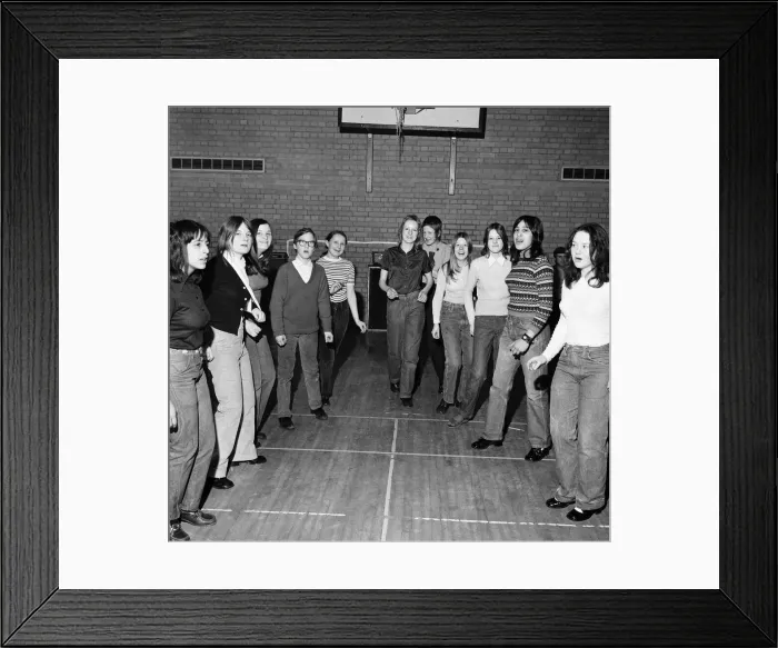 Framed Print : Dance marathon in Middlesbrough. 1971 Framed Print : Dance marathon in Middlesbrough. 1971