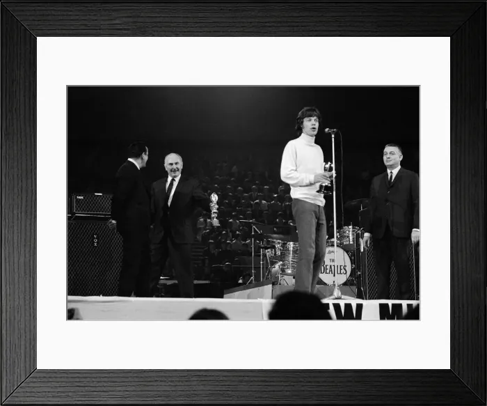 Framed Print : New Musical Express Poll Winners pop concert at Empire Pool Wembley, 1965