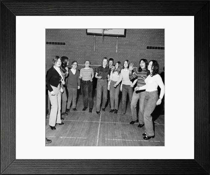 Framed Print : Dance marathon in Middlesbrough. 1971 Framed Print : Dance marathon in Middlesbrough. 1971