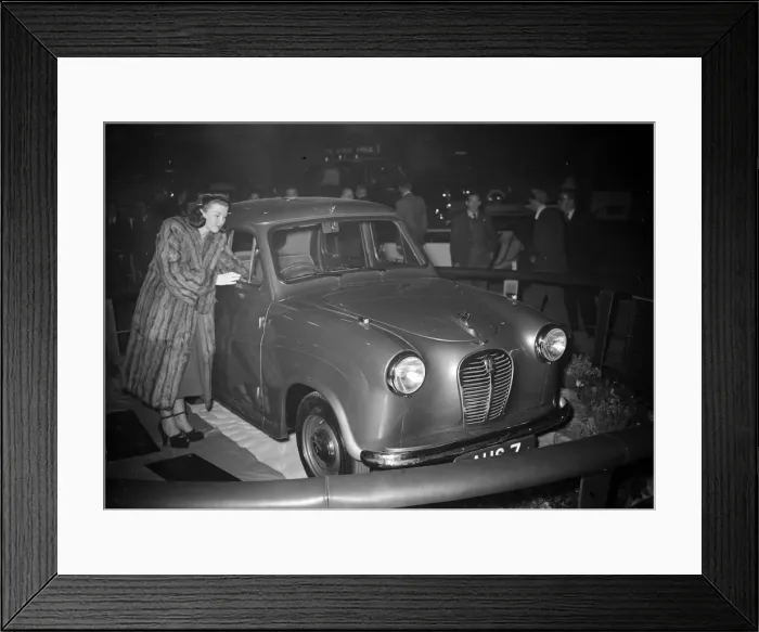 Framed Print : British International Motor Show, held at Earls Court, London, 17th to 27th October 1951