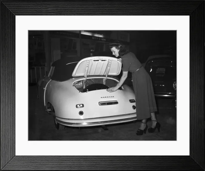 Framed Print : British International Motor Show, held at Earls Court, London, 17th to 27th October 1951 Framed Print : British International Motor Show, held at Earls Court, London, 17th to 27th October 1951