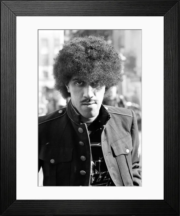 Framed Print : Phil Lynott, singer and bass player with the rock group Thin Lizzy Framed Print : Phil Lynott, singer and bass player with the rock group Thin Lizzy
