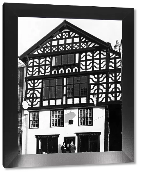 Tudor House, Chester, Cheshire. November 1968