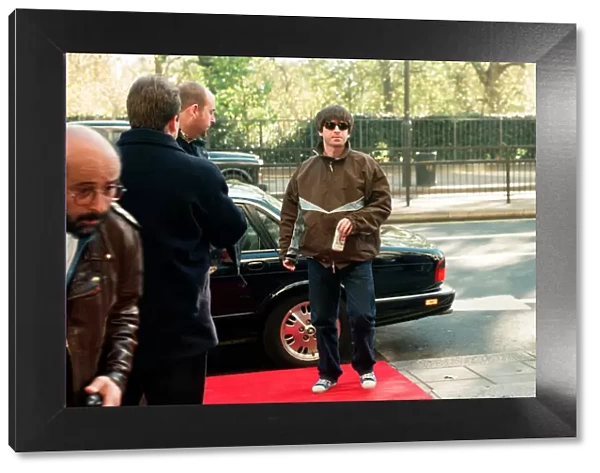 Noel Gallagher of Oasis arrives at The Park Lane Hotel for the Q Awards