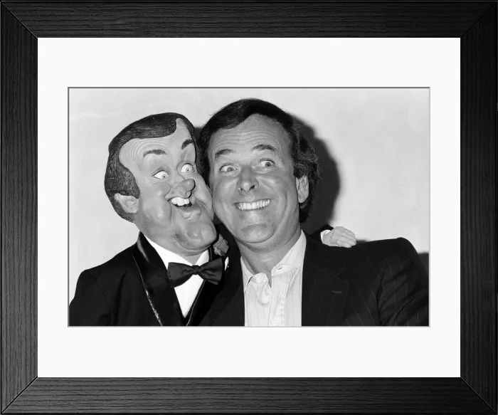 Framed Print : A bright eyed and bushy tailed Terry Wogan bounded back to the BBC today Framed Print : A bright eyed and bushy tailed Terry Wogan bounded back to the BBC today