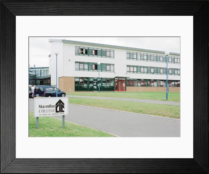Framed Print : Macmillan Academy, Middlesbrough, North Yorkshire, England, 15th July 1991 Framed Print : Macmillan Academy, Middlesbrough, North Yorkshire, England, 15th July 1991