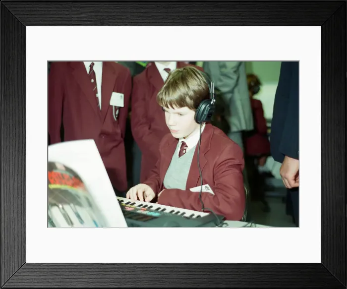 Framed Print : Macmillan Academy, Middlesbrough, North Yorkshire, England, 15th November 1989 Framed Print : Macmillan Academy, Middlesbrough, North Yorkshire, England, 15th November 1989