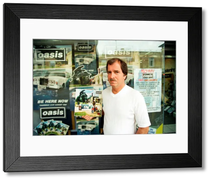 Framed Print : Tommy Gallagher, father of Oasis members, Liam and Noel Gallagher Framed Print : Tommy Gallagher, father of Oasis members, Liam and Noel Gallagher