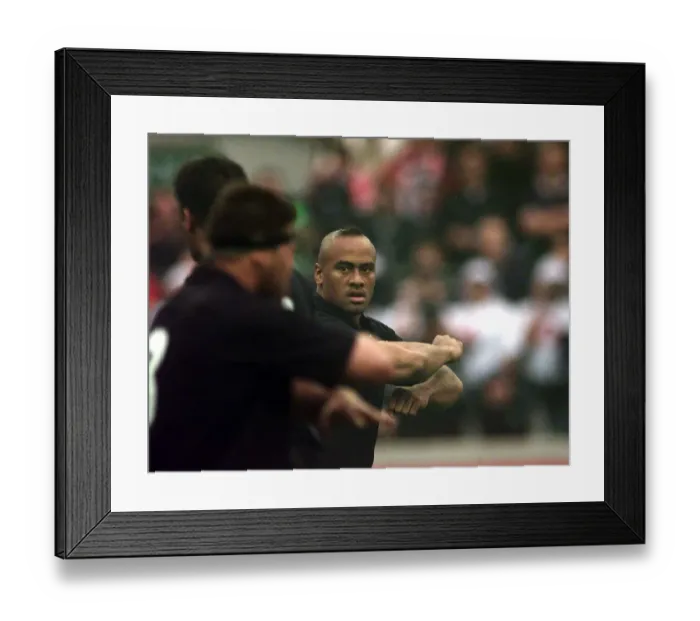 Framed Print : England 16-30 New Zealand, Rugby Union World Cup Group B Pool match at Twickenham