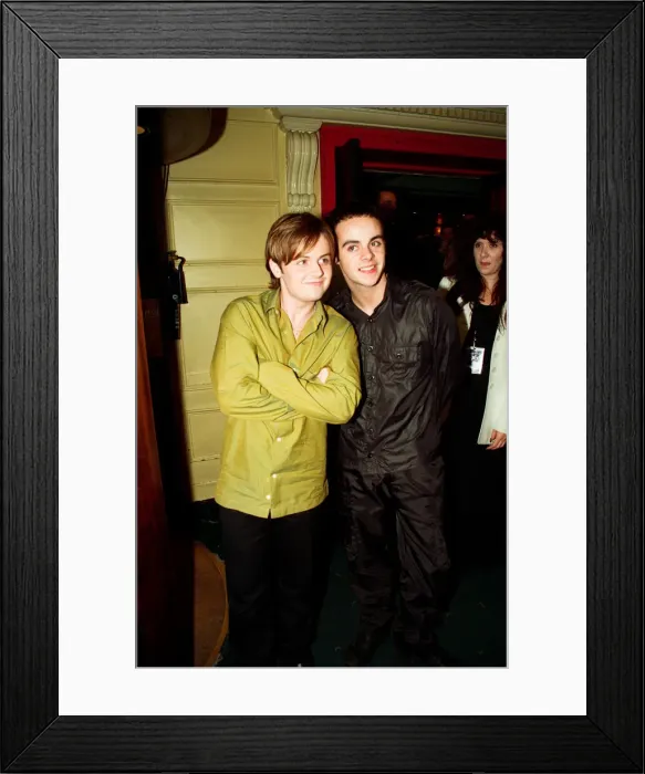 Framed Print : PJ and Duncan seen at an event in London. PJ and Duncan went on to rename Framed Print : PJ and Duncan seen at an event in London. PJ and Duncan went on to rename