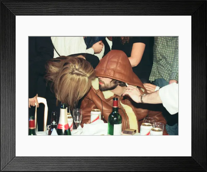 Framed Print : Liam Gallagher, singer with pop rock group Oasis, at The Brit Awards Framed Print : Liam Gallagher, singer with pop rock group Oasis, at The Brit Awards