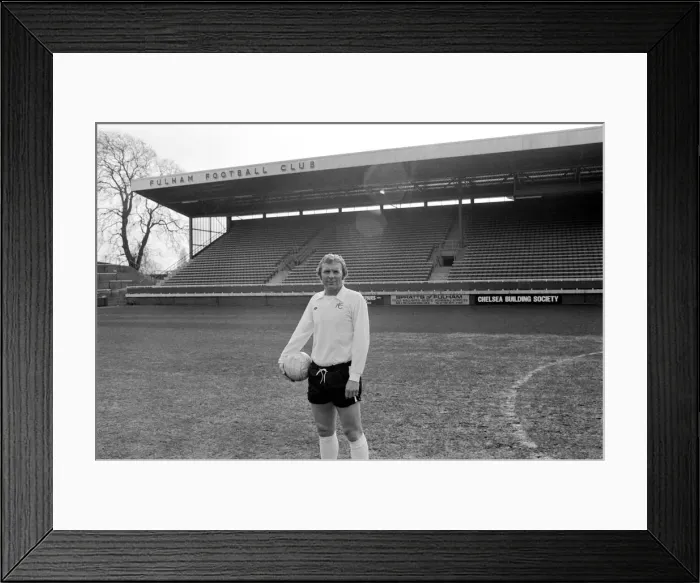 Framed Print : Footballer Bobby Moore: Fulham snap up Bobby Moore: Bobby Moore West Ham team captain