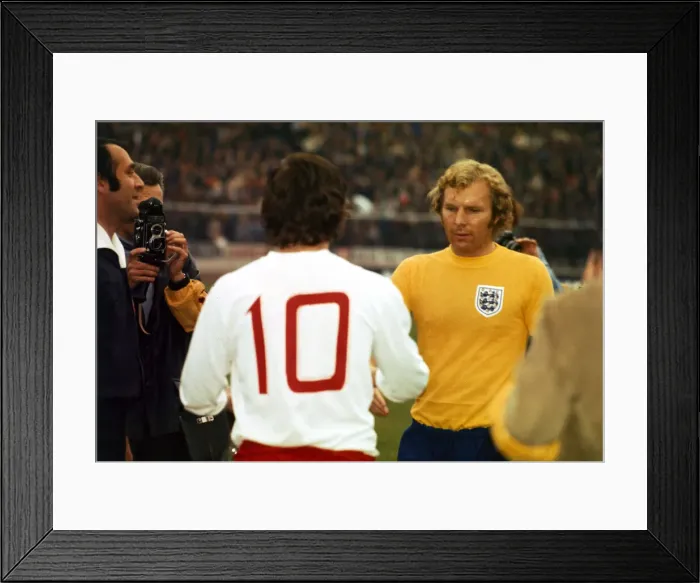 Framed Print : International Football World cup Qualifer Poland v England 0 in Chorzow June 1973 Framed Print : International Football World cup Qualifer Poland v England 0 in Chorzow June 1973