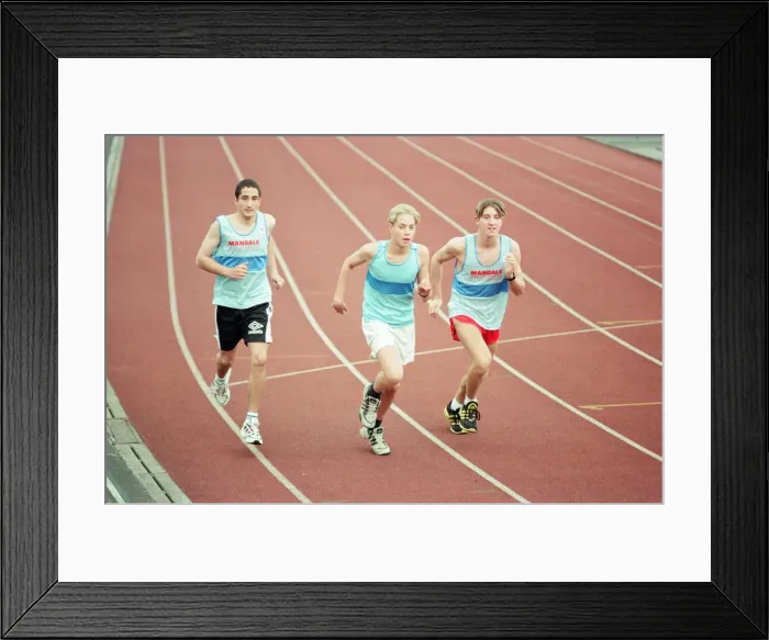 Framed Print : Mandale Harriers Athletics Team who will be competing in the National Finals at Alexander Framed Print : Mandale Harriers Athletics Team who will be competing in the National Finals at Alexander