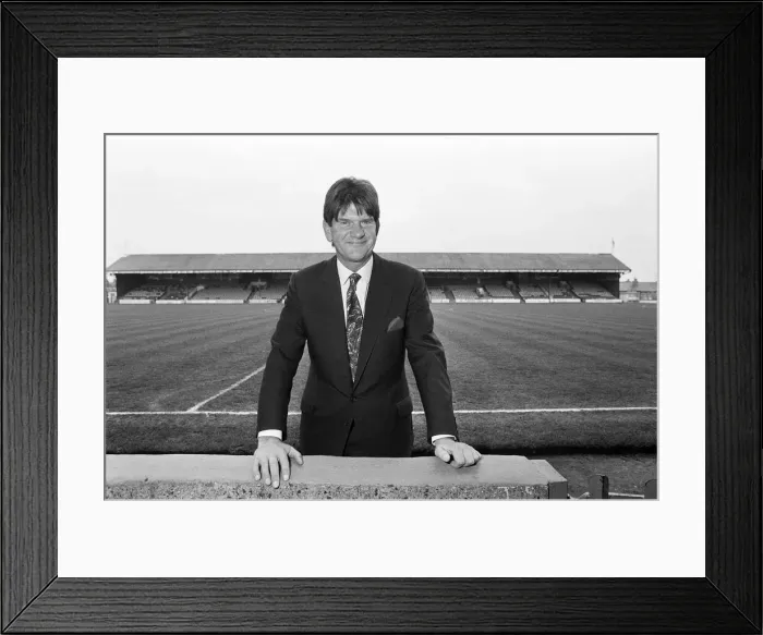 Framed Print : John Madejski, the new Chairman of Reading Football Club. 1st December 1990 Framed Print : John Madejski, the new Chairman of Reading Football Club. 1st December 1990