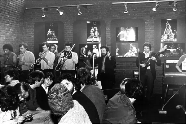 Lib - North East band East Side Torpedoes 24 October 1982 - Nigel Stanger, back row