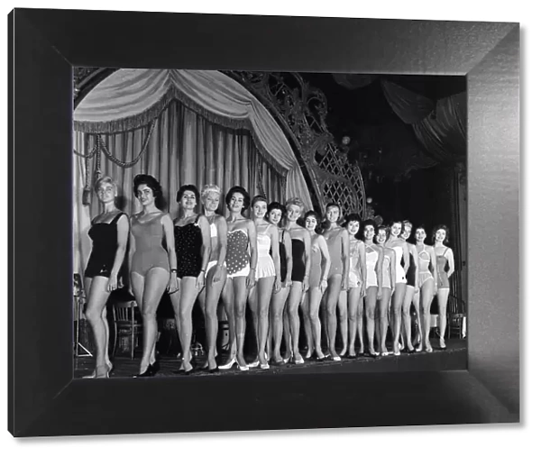 1958 Miss World Beauty Contestants, 6th October 1958